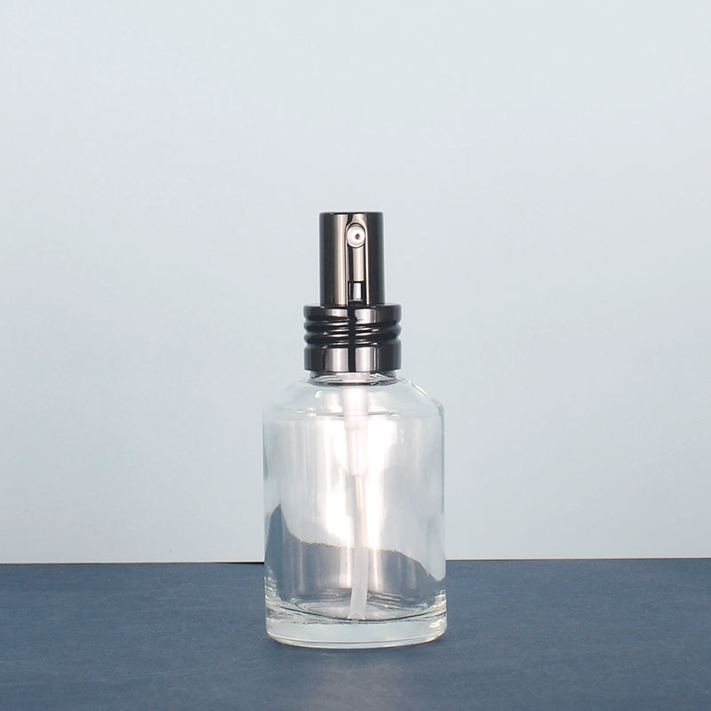 Custom Christmas Skincare Package Glass Bottle for Serum Essential Oil Lotion Skin Care Face Cream