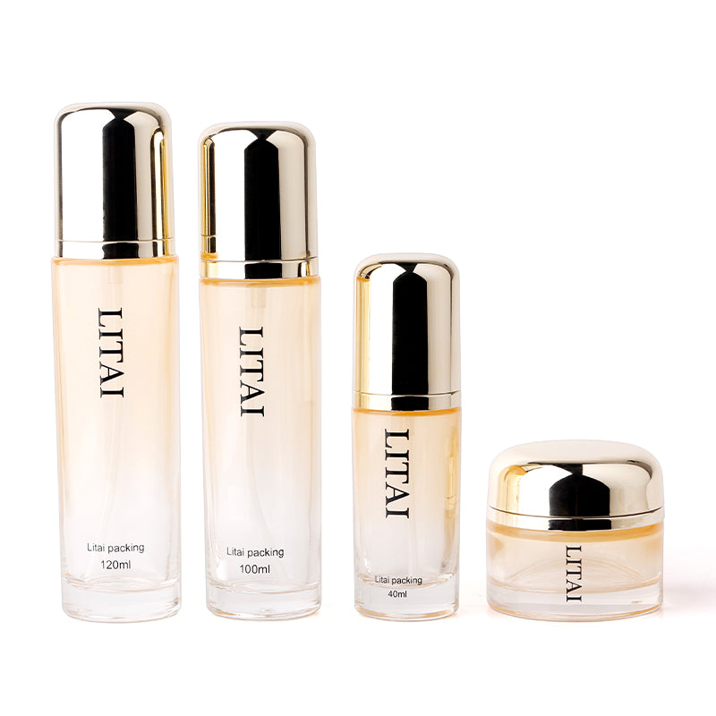 Tailored Skincare Solutions Customizable Glass Bottle Sets