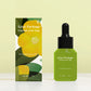 Skin Care Packaging Serum Bottle 1oz 30ml Clear Frosted Empty Slanted Shoulder Hair Essential Oil Glass Dropper Bottle with Box