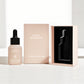 Skin Care Packaging Serum Bottle 1oz 30ml Clear Frosted Empty Slanted Shoulder Hair Essential Oil Glass Dropper Bottle with Box
