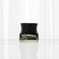 30ml 100ml 120ml Custom Gradient Black Square Cosmetic Glass Bottle Set with 50g moisturizing cream jar