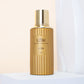 Thick Bottom Skin Care Packaging Golden Cosmetic Glass Bottle With Pump Spray Dropper