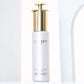 Slim Straight Flat Shoulder 30ml Essential Oil Serum Glass Bottle With Gold Push Button Dropper