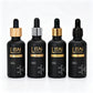 Wholesale Serum Bottles with Sandblasted Black Finish & Kraft Paper Tubes 15ml 30ml 50ml Glass Dropper Bottles with Box