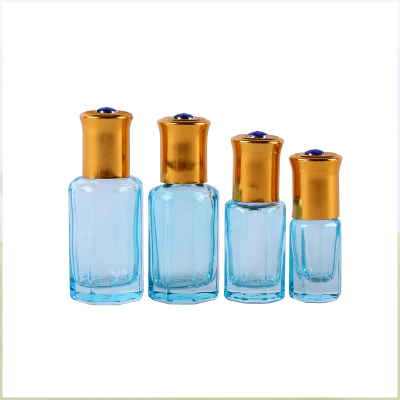 Glass Roll on Bottle Attar Perfume Bottle 3ml 6ml 12ml