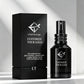 Custom Glass Cosmetic Packaging Amber Gradient Glass Face Serum Lotion Oil Bottle with Box