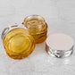 Luxury high-end skincare set glass bottle and jar for lotion cream