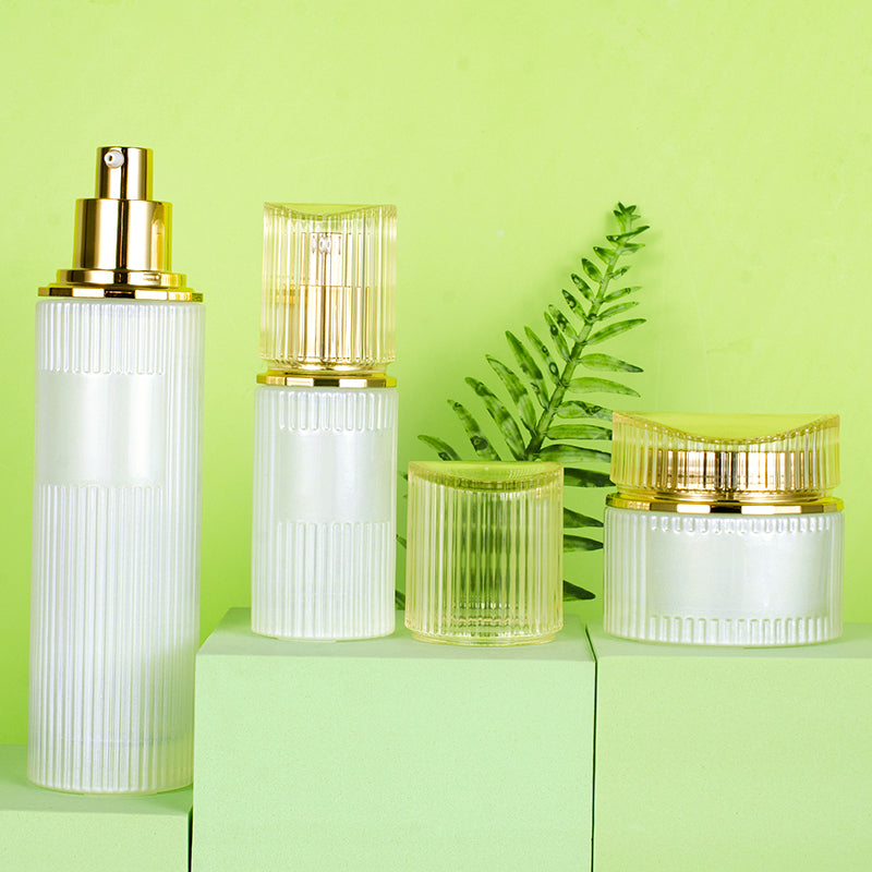 Charming Glass Skincare Jars - Add a Touch of Elegance to Your Beauty Routine