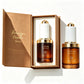 Brown 30ml Glass Dropper Bottle with Box Empty Skincare Serum Bottle for Essential Oil Perfume Hair Face Care Packaging