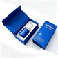 30ML Blue Empty Frosted Glass Skincare Dropper Bottles With Packaging Box