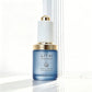 30ML Blue Empty Frosted Glass Skincare Dropper Bottles With Packaging Box