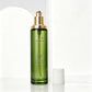Empty Frosted Green Glass Cream Cosmetic Pump Bottle Luxury 100 ml 30ml Pump Dropper Spray Bottle Cosmetics