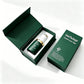 Custom Dark Green 1oz Empty 30ml Facial Oil Glass Bottles With Push Button Dropper Serum Glass Bottle With Box