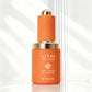 Custom Logo Round 30ml 1oz Empty Orange Glass Dropper Bottle With Gift Magnetic Box