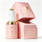 Luxury Custom Empty 1oz 30ml Matte Pink Beard Hair Oil Serum Glass Dropper Bottle With Package Box