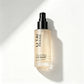 100ml Luxury Beige Frosted Glass Cosmetic Pump Bottle Empty With Packaging Box