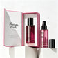 Luxury 30mL 50mL100mL Serum Cosmetic Skincare Packaging Frosted Pink Gradient With Box