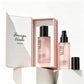 Luxury 30mL 50mL100mL Serum Cosmetic Skincare Packaging Frosted Pink Gradient With Box