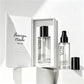 Empty Custom 30ml 100ml Frosted Glass Serum Pump Bottle With Magnetic Box