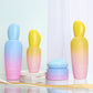 Colorful bottle 30ml 50ml 100ml 120ml luxury skincare packaging face cream jar and bottle