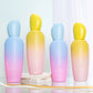 Colorful bottle 30ml 50ml 100ml 120ml luxury skincare packaging face cream jar and bottle