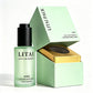 30ml Frosted Green Glass Press Button Dropper Bottles Custom Empty with Packaging Box