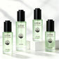 30ml Frosted Green Glass Press Button Dropper Bottles Custom Empty with Packaging Box