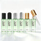 30ml Frosted Green Glass Press Button Dropper Bottles Custom Empty with Packaging Box