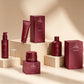 High-end Black Lace Pattern Cosmetic Gift Box Set Empty Professional Skin Care Packaging Solutions