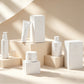 High-end Black Lace Pattern Cosmetic Gift Box Set Empty Professional Skin Care Packaging Solutions