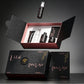 High-end Black Lace Pattern Cosmetic Gift Box Set Empty Professional Skin Care Packaging Solutions