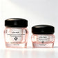 30g 50g 100g Empty Matte Clear Frosted Glass Cosmetics Cream Jar 40 100 ml Skincare Lotion Pump Glass Bottle Jar with Black Cap