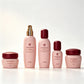 Beige Empty 30 50 100 ml Cream Cosmetic Packaging Set Glass Lotion Jar Serum Pump Bottle Luxury Skincare Glass Packaging Set