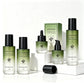 Empty 30ml 40ml 80ml Serum Oil Dropper Pump Bottle Luxury Flat Shoulder Frosted Green Gradient Custom With Box