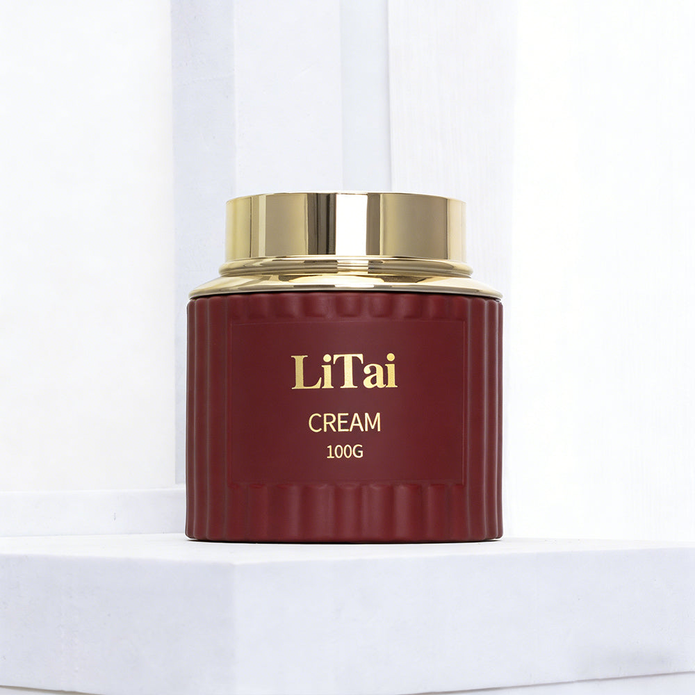 30ml 100ml Empty Wine Red Glass Serum Pump Bottle for Skincare Oil Face Cream Lotion