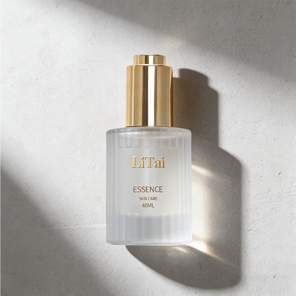 30ml 40ml 100ml Frosted Glass Pump Lotion Spray Cream Bottle Glass Dropper Serum Bottle with Gold Top