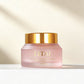 Luxury Glass Cream Jars 50g Cosmetic Body Butter Glass Container Face Cream Jars with Golden Lid