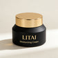 Luxury Glass Cream Jars 50g Cosmetic Body Butter Glass Container Face Cream Jars with Golden Lid