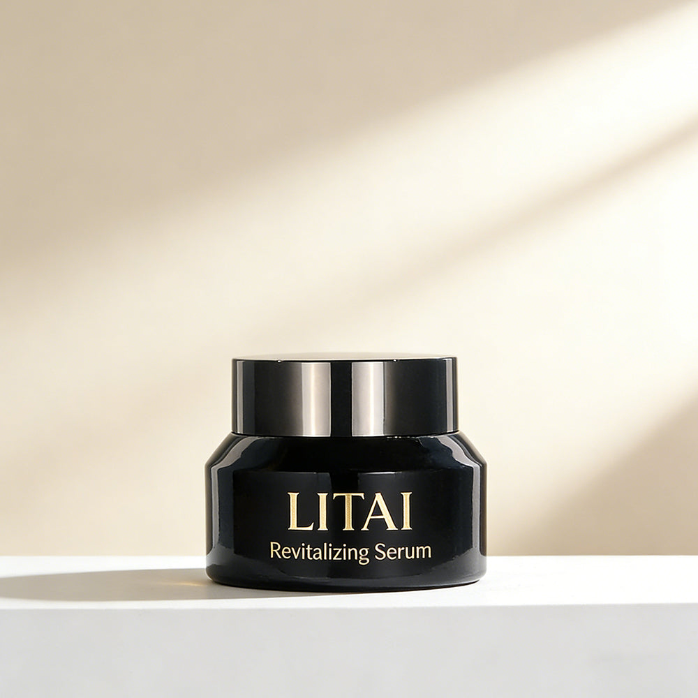 Custom Unique Matte Black Glass Cosmetic Packaging Set Luxury Skincare Packaging Containers Bottle and Jar for Lotion and Cream