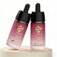 Factory Wholesale 20ml 15ml 10ml Empty Pink Frosted Glass Serum Dropper Bottle with Box