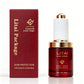 Round Empty 30ml Luxury Serum Bottle Customize Matte Transparent Dark Red Skincare Glass Dropper Bottle With Box