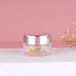 Transparent amber glass cream jar 5g 30g 50g 100g
