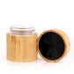 Bamboo 30g 50g 100g Face Cream Jar with Glass Inner Jar and Bamboo Shell
