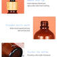 Skin Care Glass Packaging Essential Oil Bottle with Bamboo Wood Caps